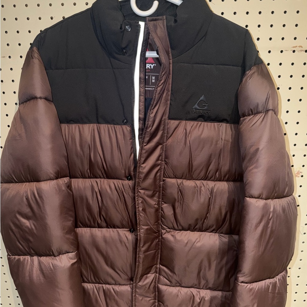Gerry Chocolate Puffer Jacket